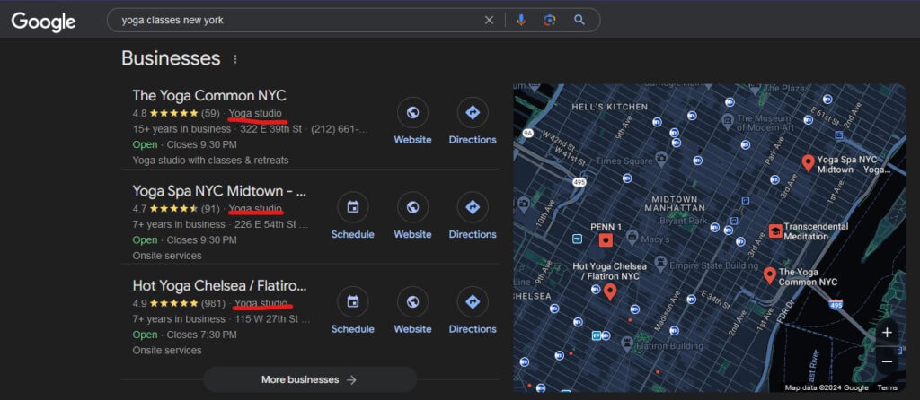 choose the best GMB category for local SEO